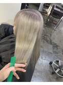 milky white☆ 【池袋.髪質改善.ヘアカラー】