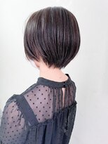 キャンバス バイ ネオリーブ 横浜西口(Canvas by neo.)&nbsp;大人かわいい小顔丸みのあるショートボブ　20代30代40代