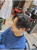 常田さん風ウェービーパーマ