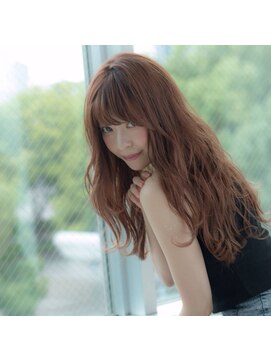 フロープ(frope) frope ピンクベージュゆるふわロング