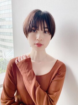 ファンナギンザ(FaNNa ginza) マッシュコンパクト小顔ショート[銀座][小顔][パーソナル診断]