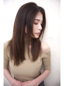 グランアージュ 船橋南口店(grandage) 酸性縮毛矯正/髪質改善/グレーベージュ/大人ストレート