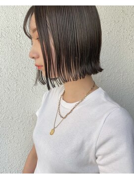 ロンドプロフィール 浦和(Lond profil) 【ワンランク上のボブ】外ハネボブペールベージュ【浦和】