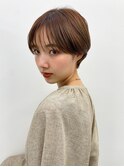 2wayバングショートボブスタイル
