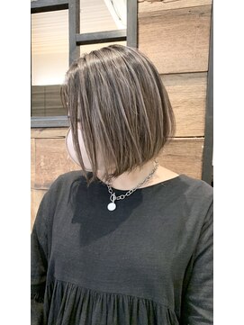 リード バイ ラグーン(LEAD by LAGOON) バレイヤージュグレージュハイライトダブルカラーケアブリーチ