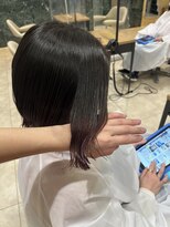 ヘアープレイス ヴィブ(hair place VIVE) 裾ピンクカラー