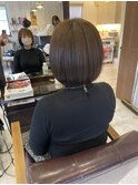 くせをやわらげダメージケア！！髪質改善　うるツヤボブ
