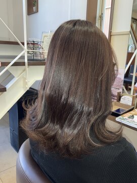 コアフィールフィス(COIFFURE fils) 新規お得クーポンあり【見附　今町】ピンクベージュカラー