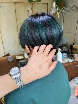 トト 船橋店(toto.) 黒髪/グレーベージュ/レイヤーロング/前髪パーマ[西船橋/津田沼]