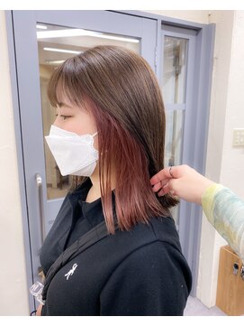 ヴェルダ 池袋店(verda) ベージュ×ピンクカラー