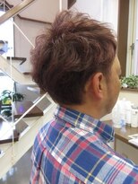 コアフィールフィス(COIFFURE fils)&nbsp;ツーブロショート 髪質改善 無造作パーマ カラー