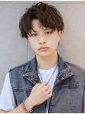 コンマヘアアップバング