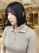 マーシィ(MARCIE) ボブ × ブルーブラック