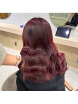 ウル 名古屋栄(ulu)&nbsp;ワインレッド/縮毛矯正/髪質改善/名古屋栄