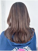 くすみベージュオリーブカラー透明感カラー秋色_ba492851