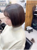 ミニボブ/コンパクトボブ/ぱつっとボブ/ワンレンボブ