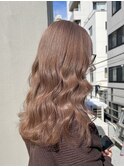 ショコラブラウンダブルカラーケアブリーチハイトーン