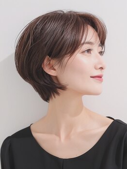 ロアール ソワ(LOAOL SOIE)の写真/【江南市】一緒に「白髪を作らない」を目指していきませんか？髪質改善カラーでダメージを最小限に艶髪に♪