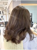 チェリーブラウン×髪質改善[髪質改善/縮毛矯正/韓国]J