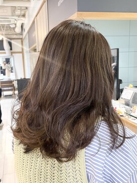 プラグ バイ ネオリーブ(plug by neolive) チェリーブラウン×髪質改善[髪質改善/縮毛矯正/韓国]J