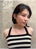 シースルーフロント大人ラインボブ【RISA】