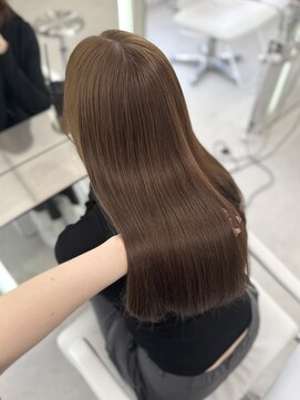 リヴ オオサカ(LIV OSAKA) *【ブリーチなしWカラー】ヘーゼルベージュ*