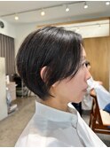 丸みショート