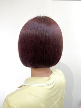 ヘアー ホスピタル ソアン(hair hospital soan) カシスブラウン  ×  BOB