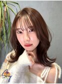 透明感カラー/髪質改善/縮毛矯正/韓国風レイヤーカット