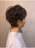 パーマショートスタイル♪