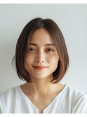 うる艶サラサラショート【松戸#五香#白髪染め#カラー#髪質改善】