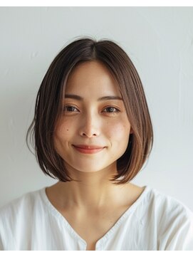 ルシードスタイル アウラ 松戸市五香(LUCIDO STYLE Aura) うる艶サラサラショート【松戸#五香#白髪染め#カラー#髪質改善】