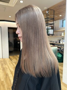 リベルテ(Liberte) ミルクティーベージュ/髪質改善カラー/Xトリートメント/艶髪