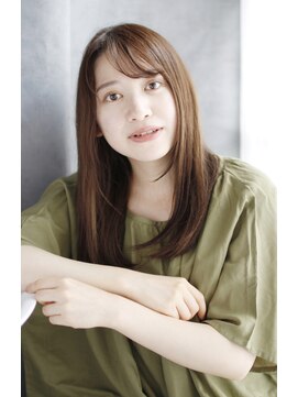 シャンティ 目白(SHANTi) シースルーバングのナチュラルストレート