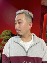 メリケンバーバーショップ トーキョー(MERICAN BARBERSHOP TYO)&nbsp;スパイキーショート/ツーブロック/アップバング【嶋壽】305