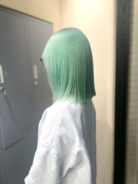 ジェム(GEM) ミントグリーン☆ボブ