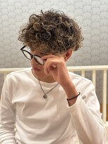 サラビューティーサイト 志免店(SARA Beauty Sight) 【Haru】外国人風スペインカール/テーパーフェード/メンズパーマ