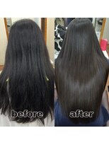 モンド ヘアクリエーション 下荒田店(monde hair creation)&nbsp;【monde】before × after × 髪質改善