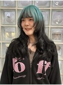 福岡　久留米　ルーツカラー　ミントグリーン