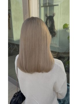ディプティック ヘアー チェンジ ミュージアム(diptych Hair Change Museum) ハイトーンカラー