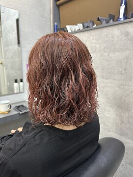 フロップニク(FLOPNIK) ピンクブラウンパーマ