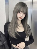 レア 新越谷(LEA) 韓国風レイヤー × ダークグレージュ