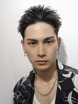 ゴート(GOATO) スパイキーボックスショート 刈り上げ 短髪 黒髪