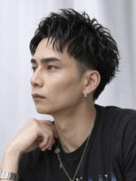 ノイセルヘアー(Noisyle Men's hair) リバースセンターパート/ニュアンスパーマ/ダウンバング/MEN'S