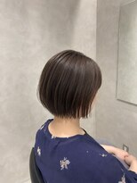 トキ(toki)&nbsp;丸みショート×オレンジベージュ