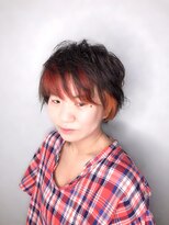 ケイズプラス(K's PLUS)&nbsp;ショートヘアーのインナーカラー