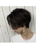 【Rowel】ハンサムショート×グレーアッシュ
