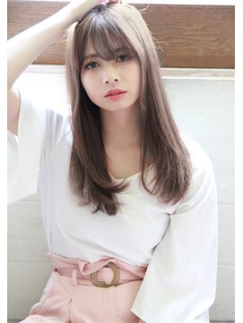 チョビー 銀座(chobii) グレージュ/ひし形/まとまる/ストレート/ナチュラル/高柳