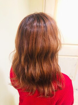 ジーナ 渋谷駅前(Zina) 【Zina　渋谷】イメチェン毛先パーマ耳かけ×フォギーベージュ