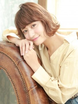 ネオリーブリノア 北千住東口店(Neolive Linoa) 切りっぱなしお洒落ボブ